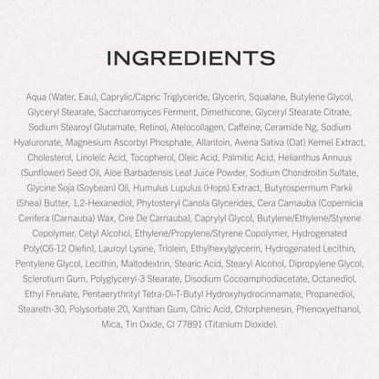 First Aid Beauty Retinol Augencreme mit Squalan + Ceramiden, verkapseltes Retinol-Serum für empfindliche Haut, verbessert das Erscheinungsbild von feinen Linien und Fältchen, 0,5 oz