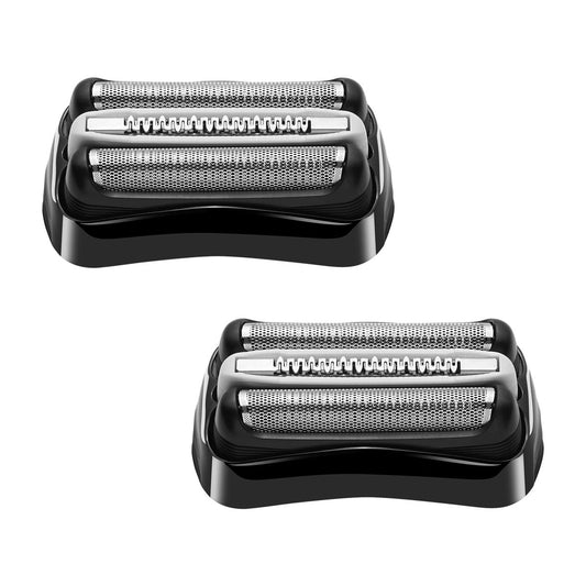 2er-Pack Ersatzkopf Serie 3 32B Kompatibel mit Braun S3 3040s 3000s 3050cc 3010s 3070cc 3080s 3090s 310s 3020s 330s 370cc-4 380s-4
