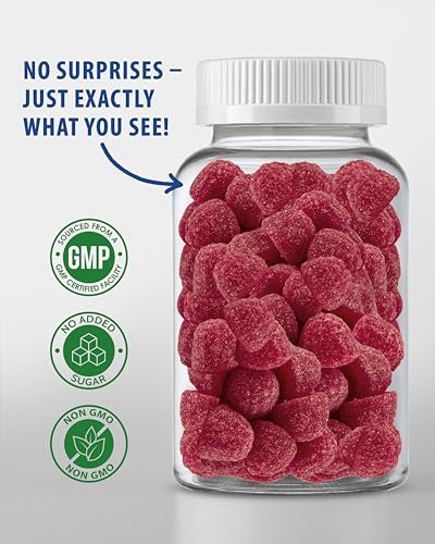 Zink Gummibärchen für Kinder – Kaubare Zink-Gummies zur Unterstützung des Immunsystems – Wenig Zucker, natürliches Antioxidans, Nicht-GVO, für Kleinkinder & Teenager – 90 Gummies