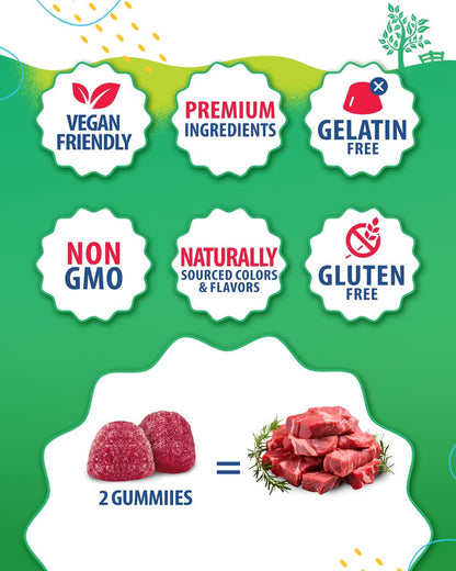 Zink Gummibärchen für Kinder – Kaubare Zink-Gummies zur Unterstützung des Immunsystems – Wenig Zucker, natürliches Antioxidans, Nicht-GVO, für Kleinkinder & Teenager – 90 Gummies