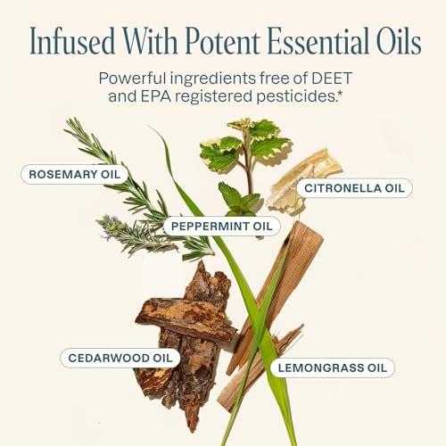Cliganic Mückenschutz Kerze (255g) | Citronella, DEET-frei, mit ätherischen Ölen für Outdoor und Camping | Brenndauer 40 Stunden