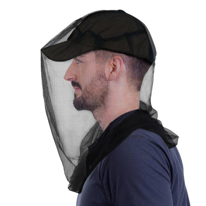 South to East Premium Moskitonetz für Insekten, 2er-Pack, Fliegen- und Käferschutz | Extra groß & lang, feine Maschen für Camping, Wandern, Angeln, Gartenarbeit, Safari, passt auf alle Hüte für Männer & Frauen