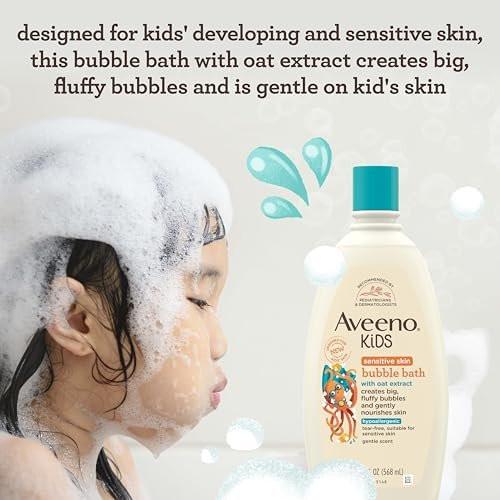Aveeno Kids Bubble Bad für empfindliche Haut – 19,2 Unzen