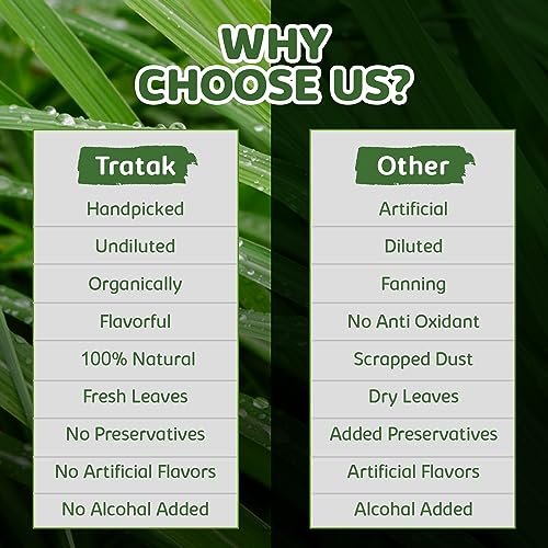 TRATAK ORGANICS Citronella Bio Öl – 118 ml – 100% reines und natürliches Citronellaöl für Diffuser und Aromatherapie, Haut, Massage, Kerzen- und Seifenherstellung – mit Pipette
