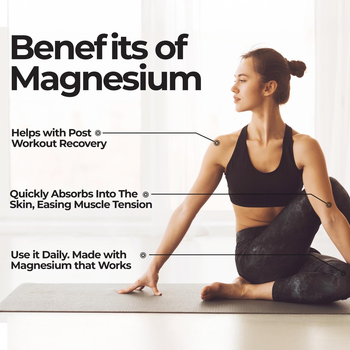 Zen Routine Reines Magnesiumöl-Spray – Hochdosiertes Zechstein USP Magnesiumchlorid für Beinkrämpfe, Schlaf, Körper & Füße – Extra stark, weniger Brennen – 100% organisch & natürlich – 8 oz – Hergestellt in den USA