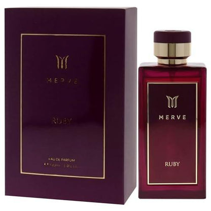 Ruby by Merve für Frauen - 3,4 oz EDP Spray - Verführerischer Duft