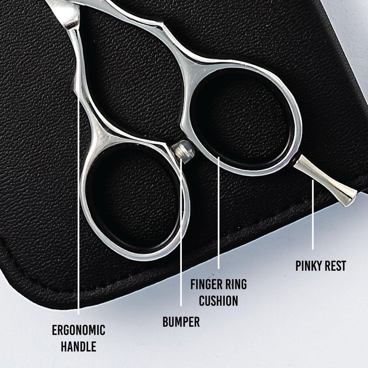 Ronin Haarscheren Set von Tokko Katana – Professionelles Friseur-Scherset, 6,5 Zoll scharfe Edelstahl-Schere & Ausdünnschere für Barber, Friseure, Salon & DIY