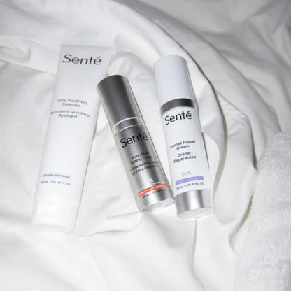 Sente Täglicher Sanfter Gesichtsreiniger für Trockene und Empfindliche Haut | Entfernt Sanft Öl, Unreinheiten und Make-up | mit Vitamin E | 163 ml