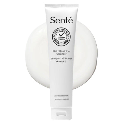 Sente Täglicher Sanfter Gesichtsreiniger für Trockene und Empfindliche Haut | Entfernt Sanft Öl, Unreinheiten und Make-up | mit Vitamin E | 163 ml
