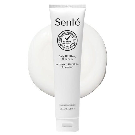 Sente Täglicher Sanfter Gesichtsreiniger für Trockene und Empfindliche Haut | Entfernt Sanft Öl, Unreinheiten und Make-up | mit Vitamin E | 163 ml