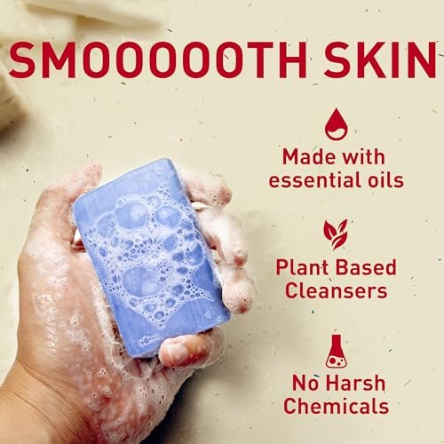 Old Spice Premium Bar Soap Seas The Day – Eukalyptus & Kokoscreme Duft, mit pflanzlichen Reinigern, 5,0 oz (6er Pack)