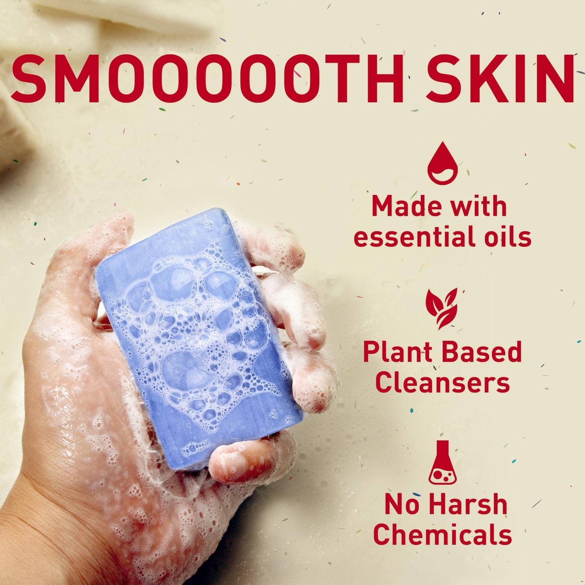 Old Spice Premium Bar Soap Seas The Day – Eukalyptus & Kokoscreme Duft, mit pflanzlichen Reinigern, 5,0 oz (6er Pack)
