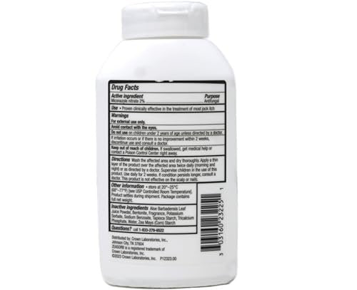 Zeasorb Super Absorbierendes Antifungal-Puder gegen Jock Itch, 2,5 Unzen (2er-Pack)