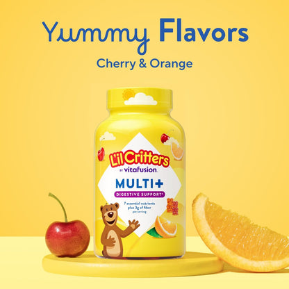 L'il Critters Multi + Verdauungsunterstützung* 90 Stück - Gummivitamine für Kinder