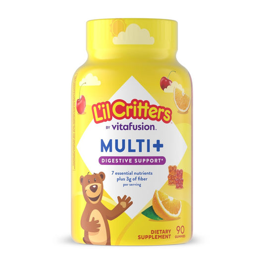 L'il Critters Multi + Verdauungsunterstützung* 90 Stück - Gummivitamine für Kinder