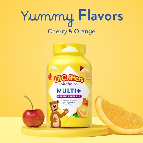 L'il Critters Multi + Verdauungsunterstützung* 90 Stück - Gummivitamine für Kinder