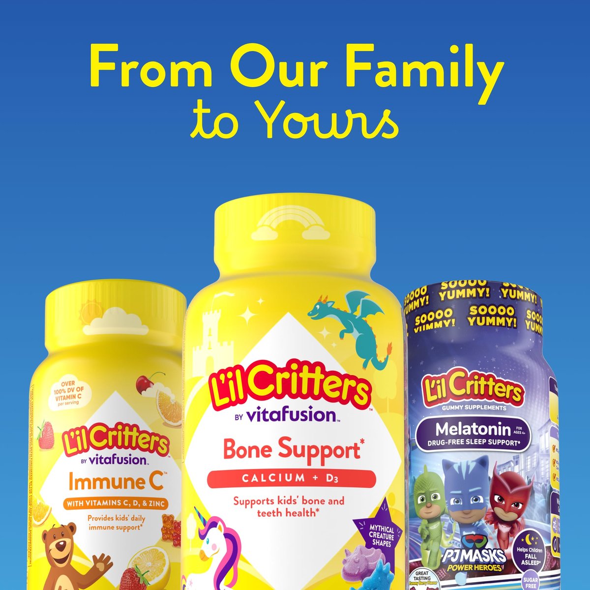 L'il Critters Multi + Verdauungsunterstützung* 90 Stück - Gummivitamine für Kinder