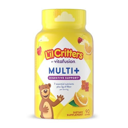 L'il Critters Multi + Verdauungsunterstützung* 90 Stück - Gummivitamine für Kinder