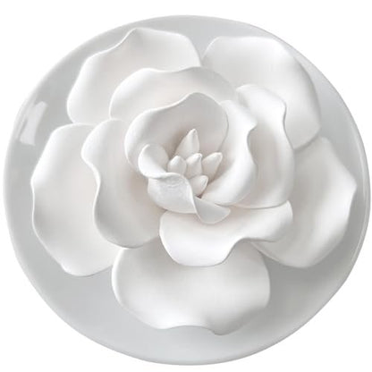 Passiver Diffuser für ätherische Öle – Keramik Diffuser ohne Strom, dekorativer Mini-Raumdiffuser für Schreibtisch, Bad (Impatiens)