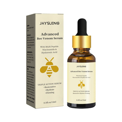 Grospe Advanced Bee Venom Serum – Anti-Aging Gesichtsserum gegen feine Linien & Falten, hydratisierende Gesichtsessenz (30 ml)
