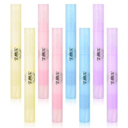 GGSTDDUP 8er-Pack Nagellackentferner-Stift – Gel-Nagellack-Korrekturstift, Nagelhaut- und Nagelrand-Reinigungsstift mit Baumwollspitze für Nagel-DIY-Design, Nagellack-Reinigungswerkzeug