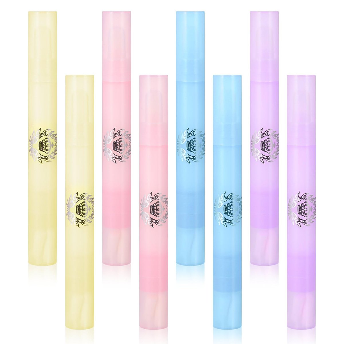 GGSTDDUP 8er-Pack Nagellackentferner-Stift – Gel-Nagellack-Korrekturstift, Nagelhaut- und Nagelrand-Reinigungsstift mit Baumwollspitze für Nagel-DIY-Design, Nagellack-Reinigungswerkzeug
