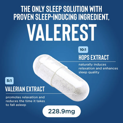 Relaxium Schlafhilfe für Erwachsene – Professionelle Stärke | 5 mg Melatonin, Magnesiumglycinat, Valerest & Ashwagandha | Nicht gewohnheitsbildende Schlafunterstützung | 30-Tage-Vorrat