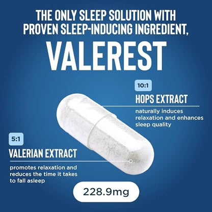 Relaxium Schlafhilfe für Erwachsene – Professionelle Stärke | 5 mg Melatonin, Magnesiumglycinat, Valerest & Ashwagandha | Nicht gewohnheitsbildende Schlafunterstützung | 30-Tage-Vorrat