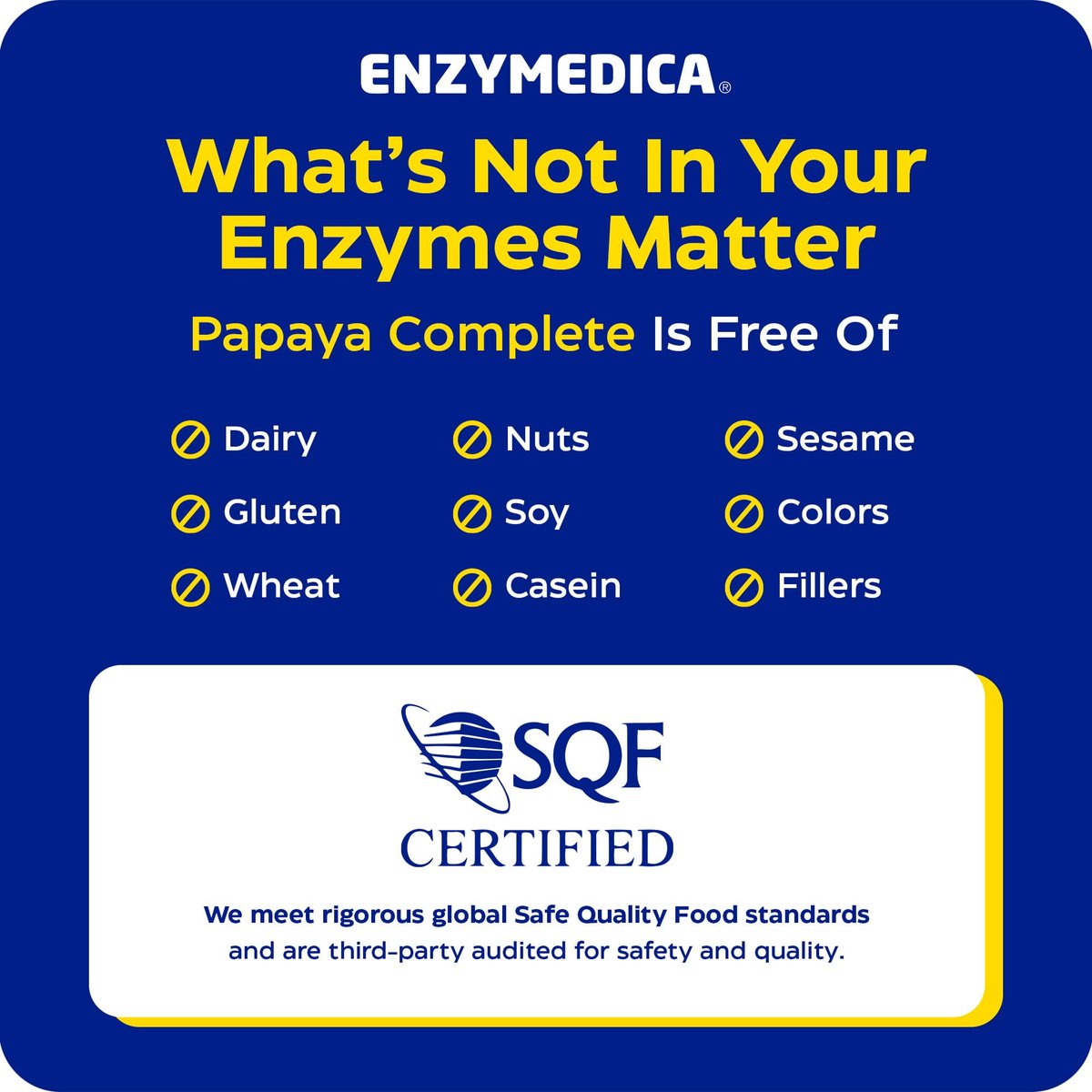 Enzymedica Papaya Complete – Kautabletten mit Papaya-Enzymen, Verdauungsergänzung für Frauen und Männer, Unterstützung der Verdauung und Darmgesundheit, hochpotentes Bromelain und Papain, vegan, glutenfrei – 120 Tabletten