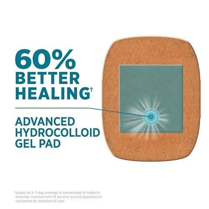 BAND-AID Pro Heal Hydrokolloid-Pflaster, wasserdicht, extra groß, 5 Stück