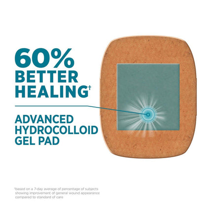 BAND-AID Pro Heal Hydrokolloid-Pflaster, wasserdicht, extra groß, 5 Stück