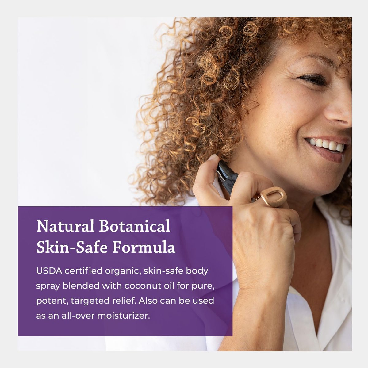 Silk Road Organic Bio-Lavendel Ätherisches Öl Spray – 100% Rein, USDA-zertifiziert, 30 ml