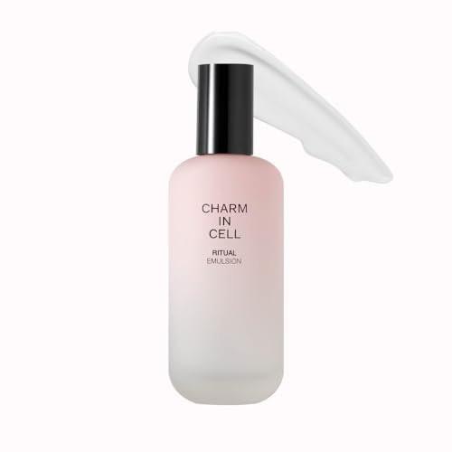 CHARMZONE Charm-in-Cell Ritual Emulsion Lotion - EFG Triple Peptide Anti-Aging Feuchtigkeitspflege für das Gesicht, Koreanische Hautpflege (110 ml)