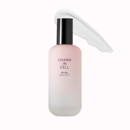 CHARMZONE Charm-in-Cell Ritual Emulsion Lotion - EFG Triple Peptide Anti-Aging Feuchtigkeitspflege für das Gesicht, Koreanische Hautpflege (110 ml)