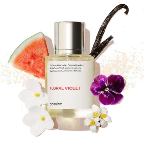Dossier Floral Violet Eau de Parfum – Inspiriert von M. Jacobs Daisy – Luxuriöser Damenduft – Parabenfrei & Vegan – 50 ml