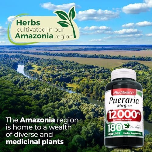 FITO MEDIC'S Lab Pueraria Mirifica 180 Kapseln – Hochwertiges Nahrungsergänzungsmittel