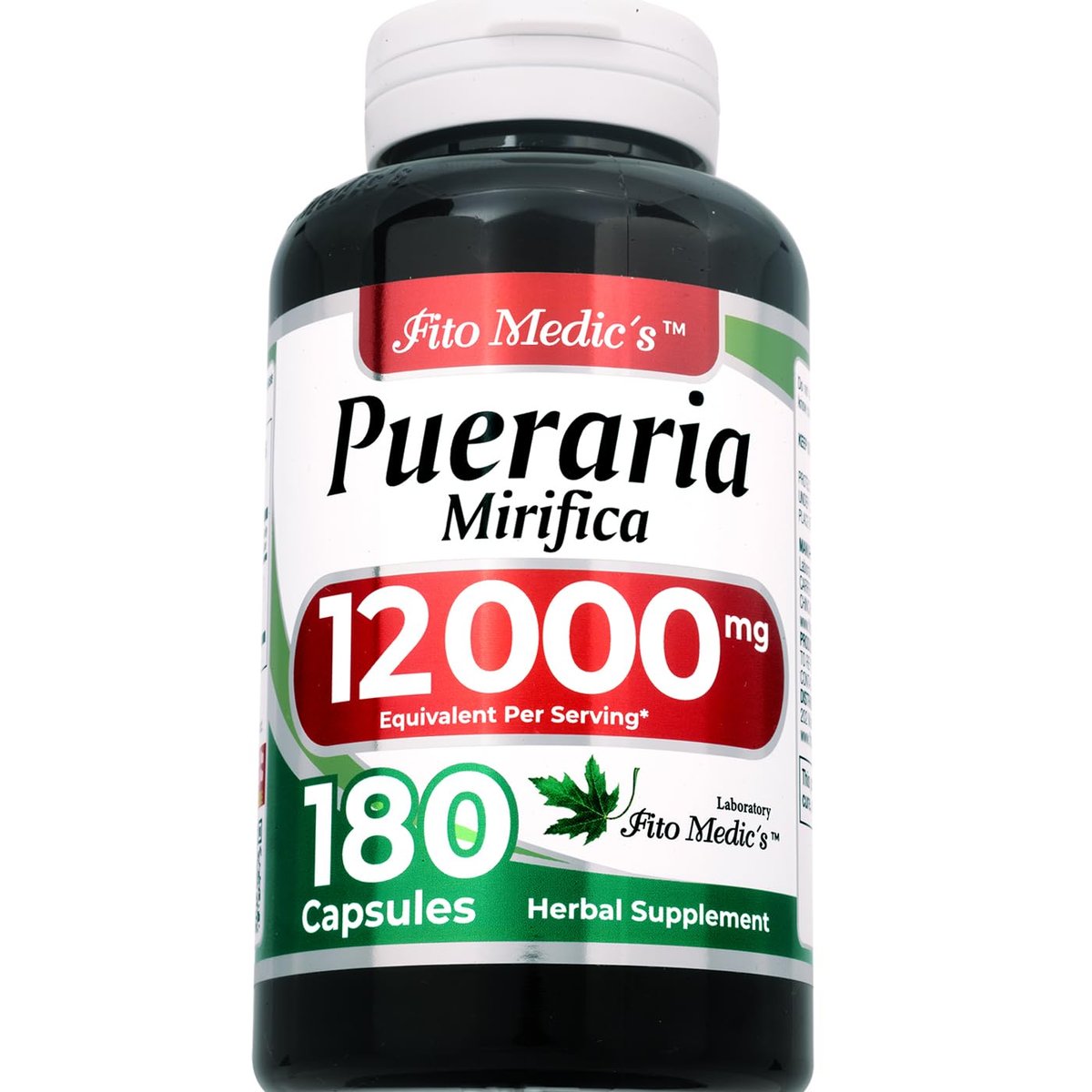 FITO MEDIC'S Lab Pueraria Mirifica 180 Kapseln – Hochwertiges Nahrungsergänzungsmittel