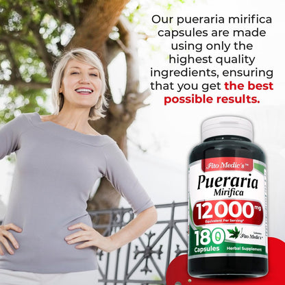 FITO MEDIC'S Lab Pueraria Mirifica 180 Kapseln – Hochwertiges Nahrungsergänzungsmittel