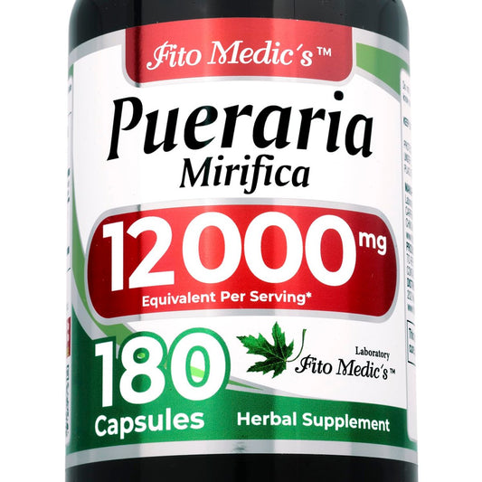 FITO MEDIC'S Lab Pueraria Mirifica 180 Kapseln – Hochwertiges Nahrungsergänzungsmittel