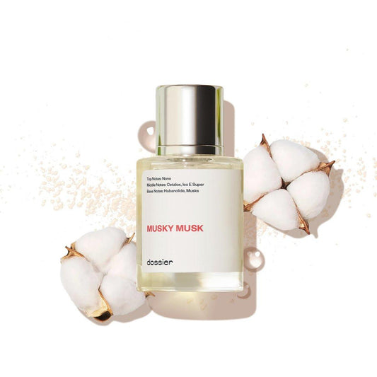 Dossier Musky Musk Eau de Parfum – Inspiriert von Juliette.Gun's Not a Perfume – Luxuriöser Duft für Frauen – 50 ml