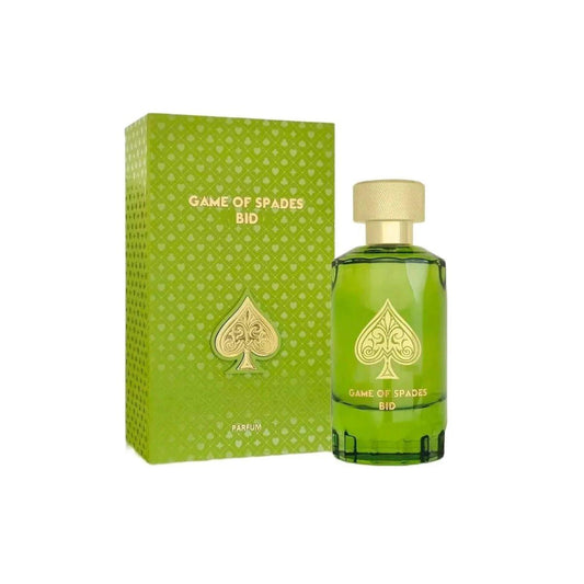 Jo Milano Game of Spades Bid Parfum Spray 100ml – Warm Würzig, Oud, Leder, Sandelholz – Langanhaltender Unisex-Duft