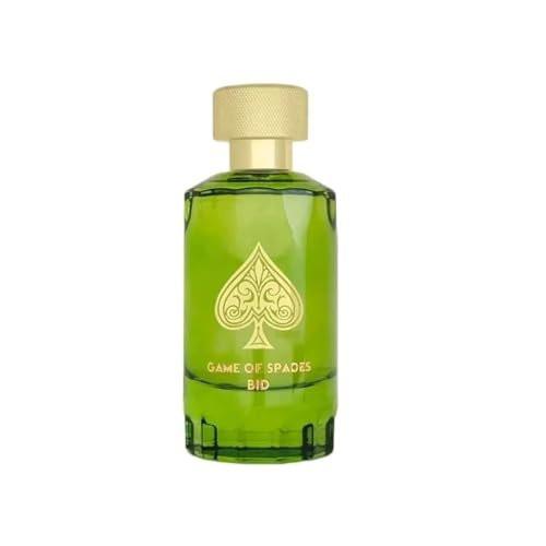 Jo Milano Game of Spades Bid Parfum Spray 100ml – Warm Würzig, Oud, Leder, Sandelholz – Langanhaltender Unisex-Duft