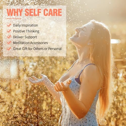 HIONXMGA Positive Messages in a Bottle – 60+ Affirmationen für tägliche Positivität, Achtsamkeit & Entspannung – Selbstfürsorge Geschenk für Frauen & Männer