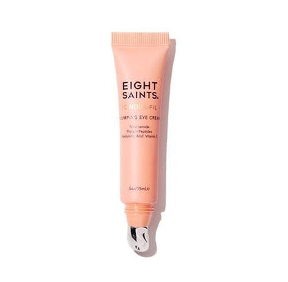 Eight Saints Wonder-fill Plumping Augencreme – Anti-Aging Augencreme gegen Falten, feine Linien, Tränensäcke und dunkle Augenringe mit Niacinamid, Proteinpeptiden und Hyaluronsäure, 15 ml