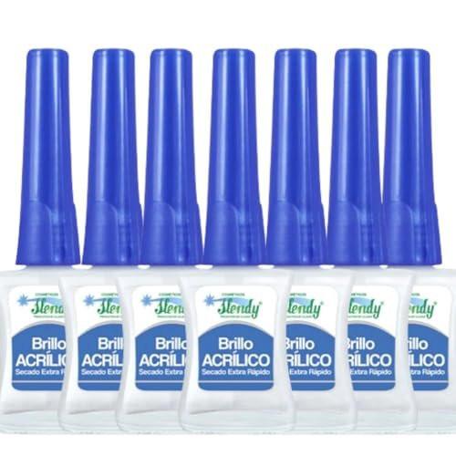 Extra schnell trocknender Acryl-Glitzer (7er-Pack) – Brillo Acrílico Secado Extra Rápido Slendy