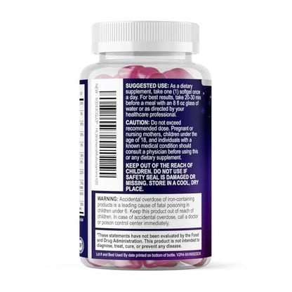 Multivitamin für Frauen - Tägliche Frauen-Multivitamine mit Biotin, Calcium, Folsäure, Eisen, Zink, Vitamin A, C, D, E & B-Vitamine - Nahrungsergänzungsmittel für Haare, Haut und Nägel - 120 Softgels