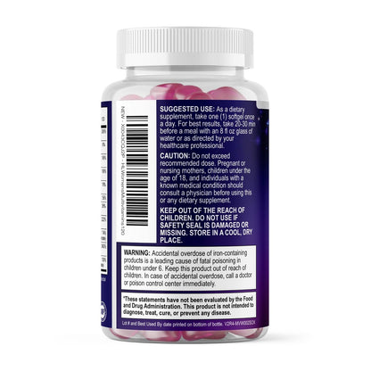 Multivitamin für Frauen - Tägliche Frauen-Multivitamine mit Biotin, Calcium, Folsäure, Eisen, Zink, Vitamin A, C, D, E & B-Vitamine - Nahrungsergänzungsmittel für Haare, Haut und Nägel - 120 Softgels