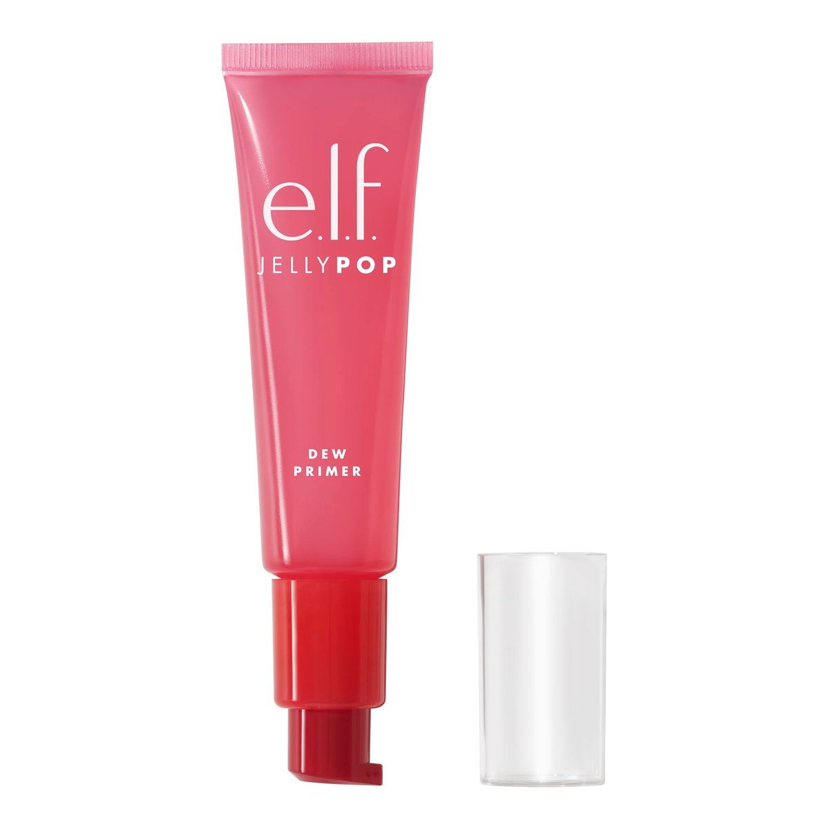 e.l.f. Jelly Pop Dew Primer, Limited Edition – Feuchtigkeitsspendender und glättender Gesichtsprimer in transparent