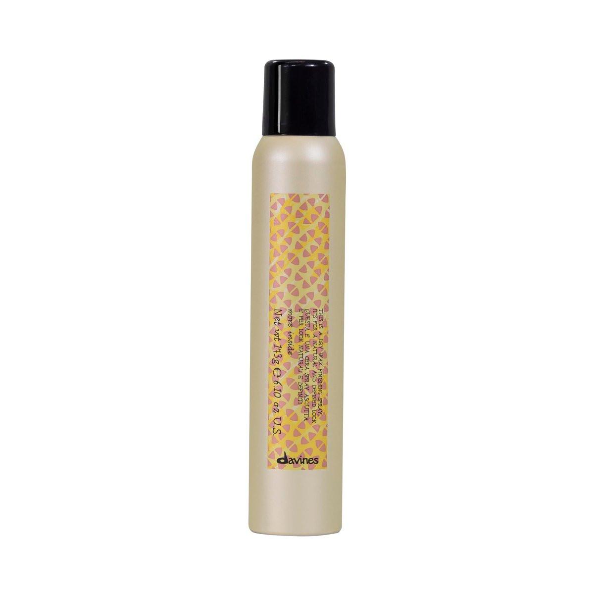Davines This Is A Dry Wax Finishing Spray – Starker Halt, Textur & Definition für satin-matte Looks, 200 ml