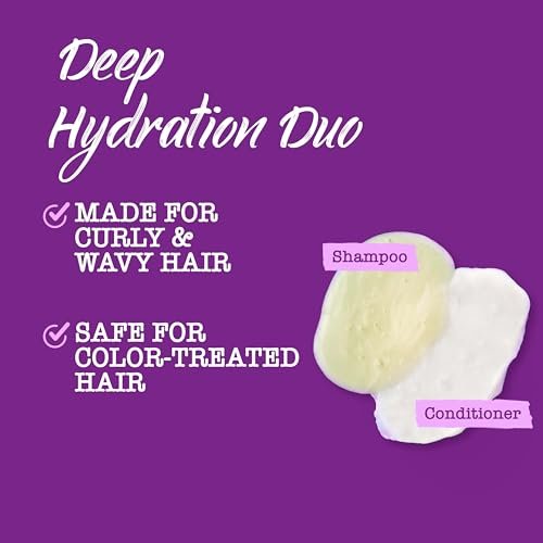 Maui Moisture Heal & Hydrate + Shea Butter Shampoo für trockenes, geschädigtes Lockenhaar – 25,4 Fl. Oz.